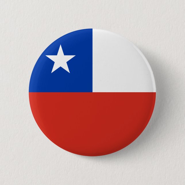 Chile-Flag Button (Vorderseite)