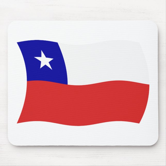 Chile Flag Mousepad (Vorne)