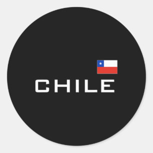 Chile Flagge Sport Fußball Athletic Jersey Sa Runder Aufkleber