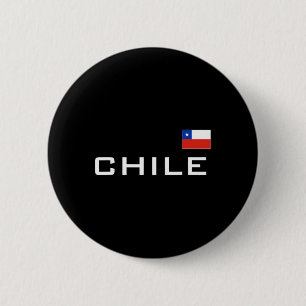 Chile Flagge Sport Fußball Trikot Athletic Jersey Button