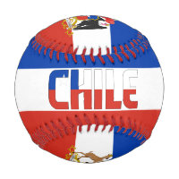 Chile-Flagge und Wappen-Patriotik
