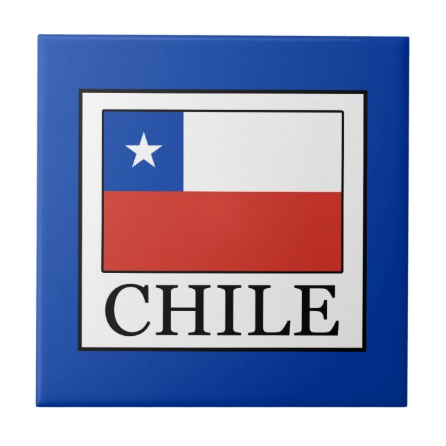 Chile Fliese (Vorderseite)