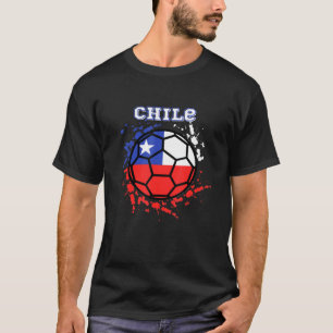 Chile Fußball Chilenische Flagge Futbol Fan Jersey T-Shirt