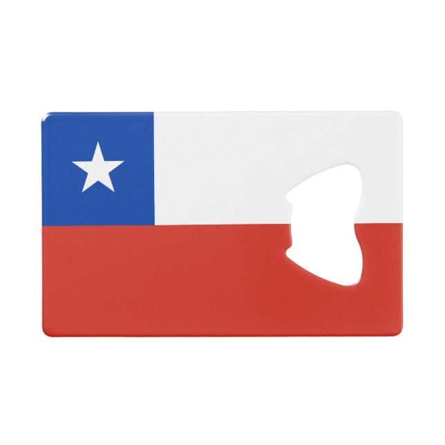 Chile Geldbeutel Flaschenöffner (Vorderseite (Horizontal))