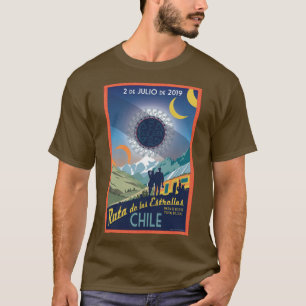 Chile-Gesamtsolareklipse 2019 T-Shirt