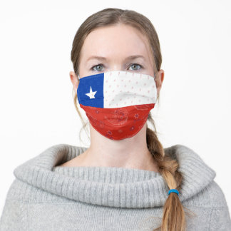 Chile-Gesichtsmaske Mund-Nasen-Maske Aus Stoff