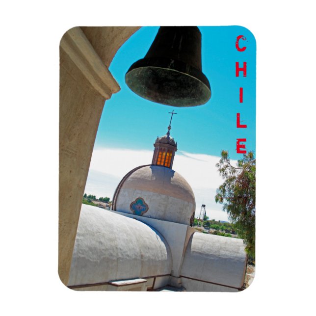 Chile-Glockenturmmagnet Magnet (Vertikal)