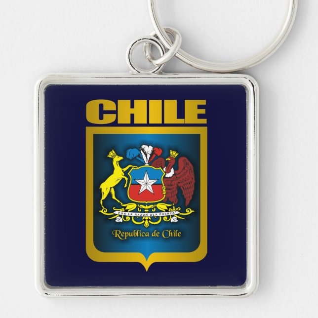 "Chile Gold" Schlüsselanhänger (Vorne)