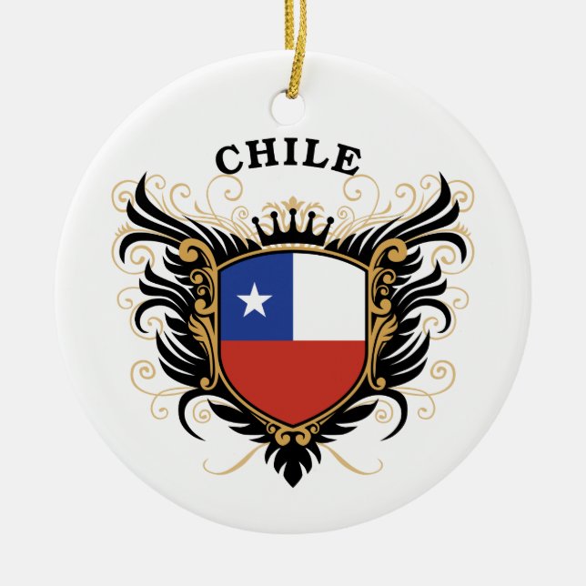 Chile Keramikornament (Vorne)