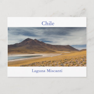 Chile - Laguna Miscanti Postkarte mit Text
