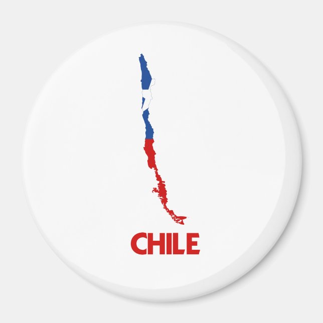 CHILE MAP MAGNET (Vorne)