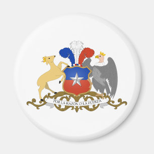 Chile Offizieller Wappen Heraltroym Magnet