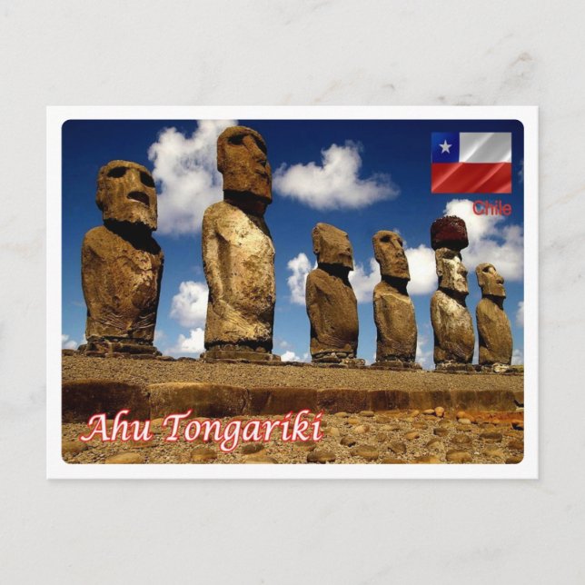 Chile - Osterinsel - Postkarte (Vorderseite)