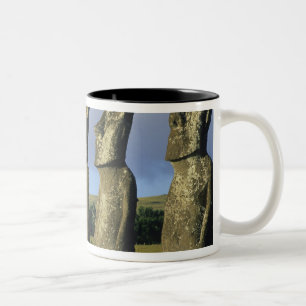 Chile, Osterinsel, Rapa Nui, Ahu Akivi Zweifarbige Tasse