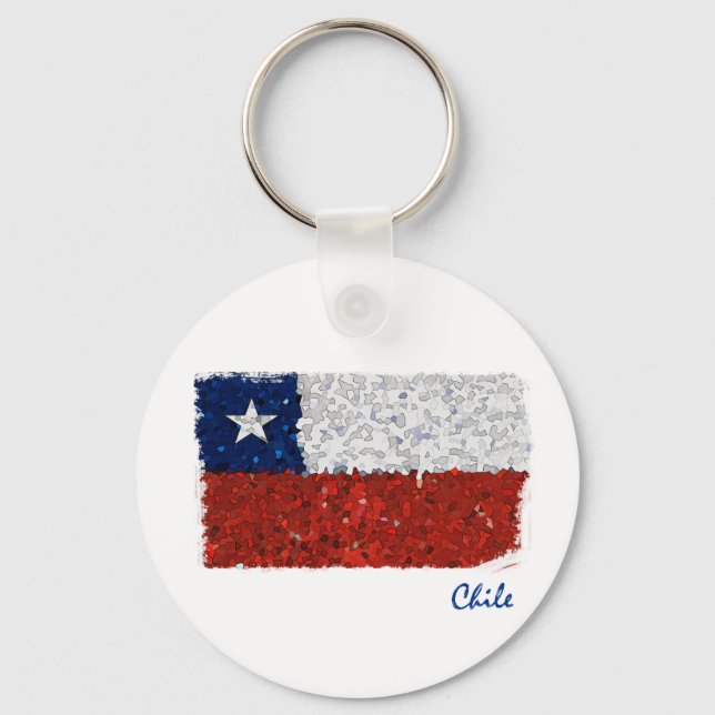 Chile Pintado Schlüsselanhänger (Vorderseite)