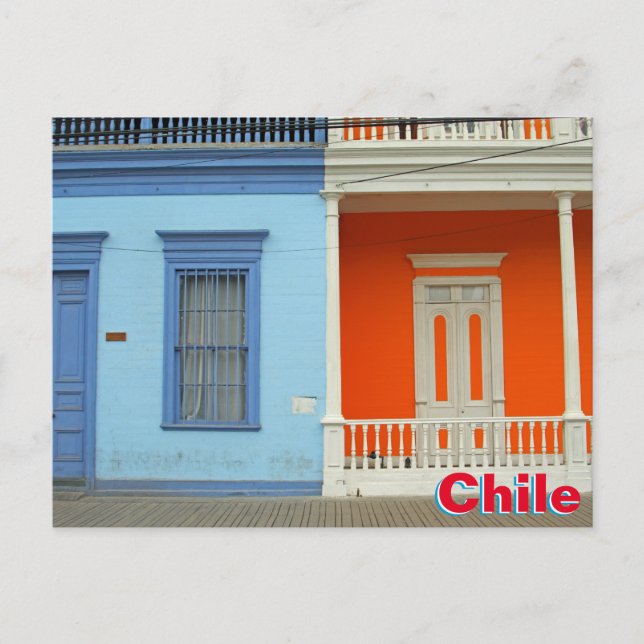 Chile Postkarte (Vorderseite)