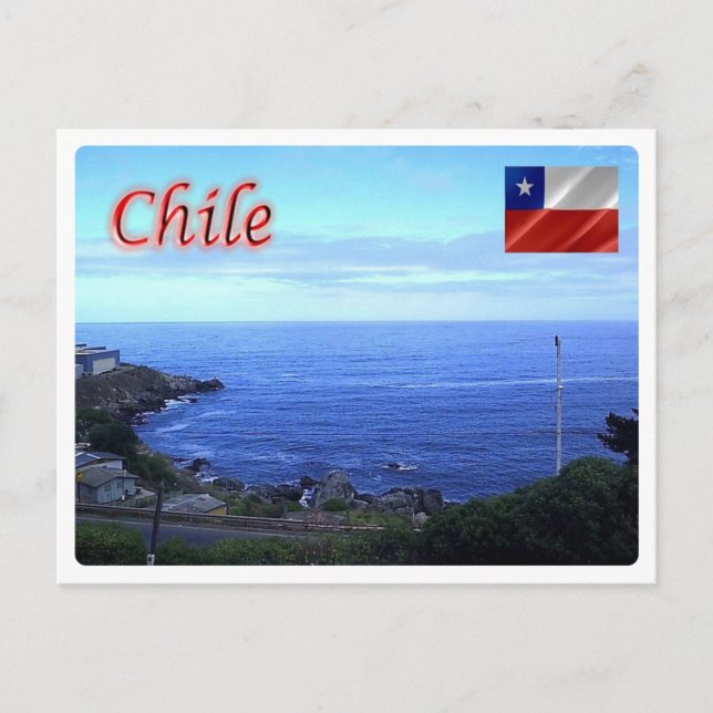 CHILE - POSTKARTE (Vorderseite)