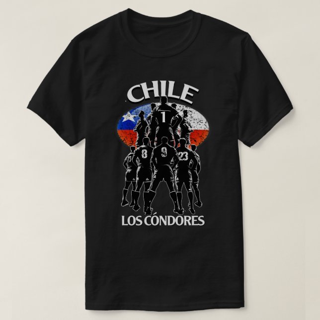 Chile Rugby Los Condores T-Shirt (Design vorne)