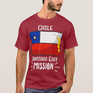 Chile Santiago East Mormon LDS Mission Geschenk T-Shirt