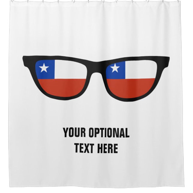 Chile Shades Duschvorhang (Vorderseite)