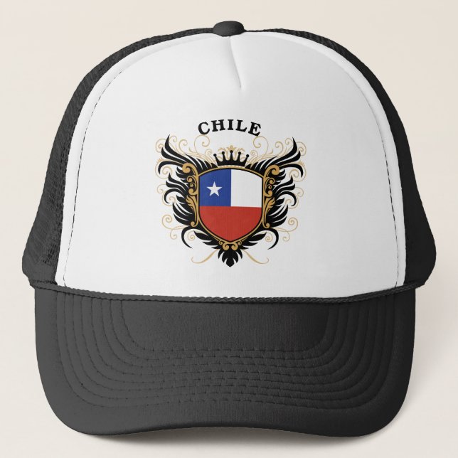 Chile Truckerkappe (Vorderseite)