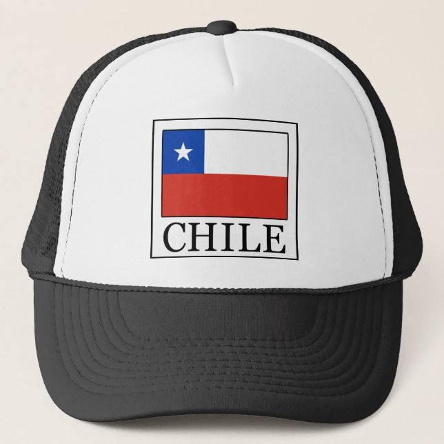 Chile Truckerkappe (Vorderseite)