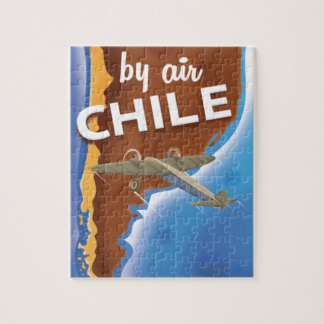 Chile Vintage Travel Poster (Vertikal)