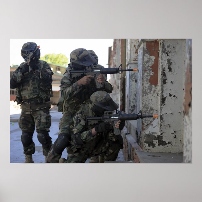 chilenische Marines Poster (Vorne)