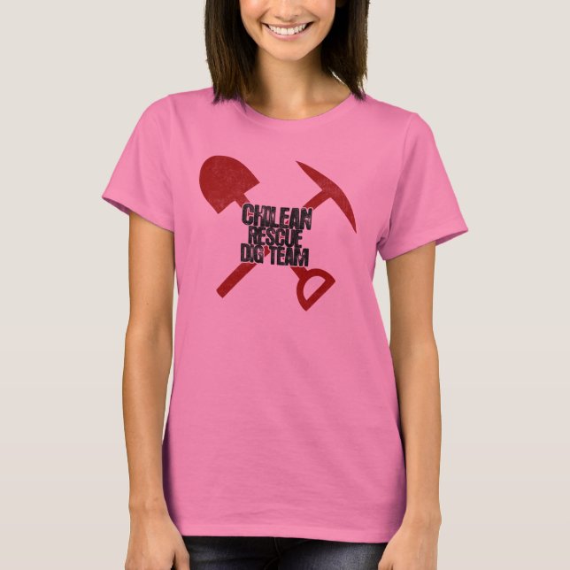 Chilenische Rettungsmannschaft T-Shirt (Vorderseite)