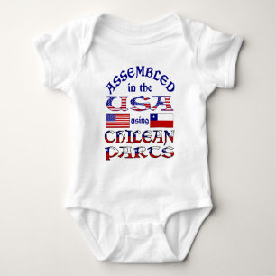 Chilenische Teile 2 Baby Strampler