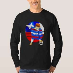 Chilenischer Fußball-Dabbing Fußball Typ Chile T-Shirt