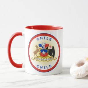 Chilenisches Erbe-Emblem Tasse