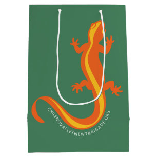 Chileno Valley Newt Brigade Geschenktasche - grün Mittlere Geschenktüte