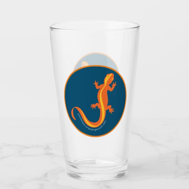 Chileno Valley Newt Brigade Pint Glass Glas (Vorderseite)