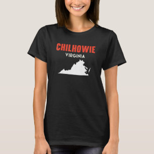 Chilhowie Virginia USA Staat America Travel Jungfr T-Shirt