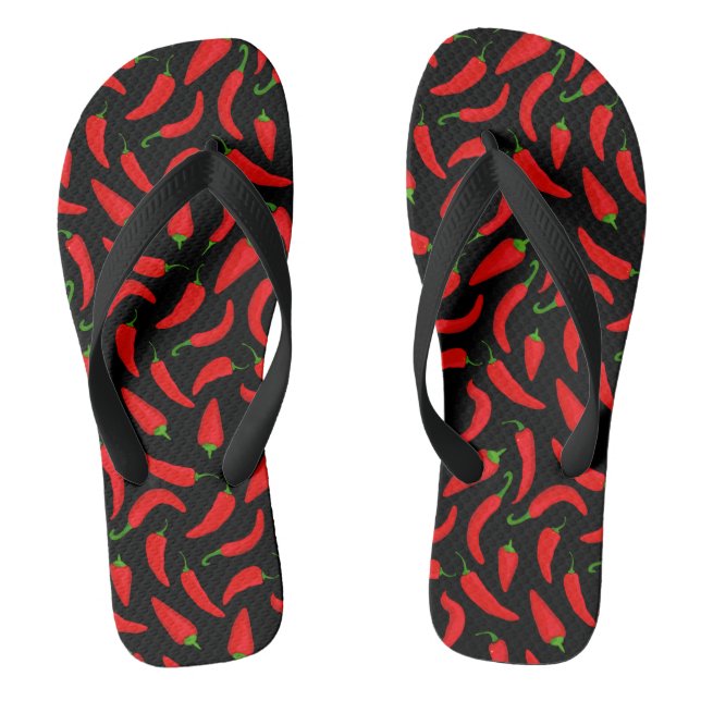 Chili Addict Red Pepper Flip Flops (Fußbett)