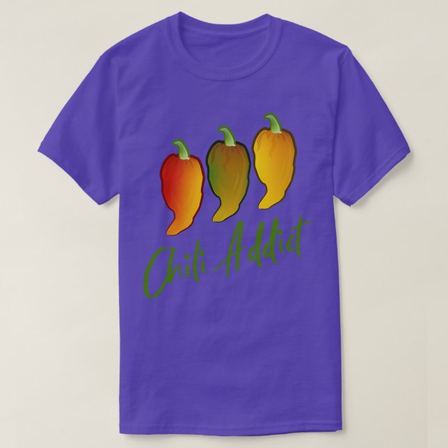 Chili Addict T-Shirt (Design vorne)