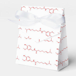 Chili Capsaicin Molekulare Chemische Formel Geschenkschachtel
