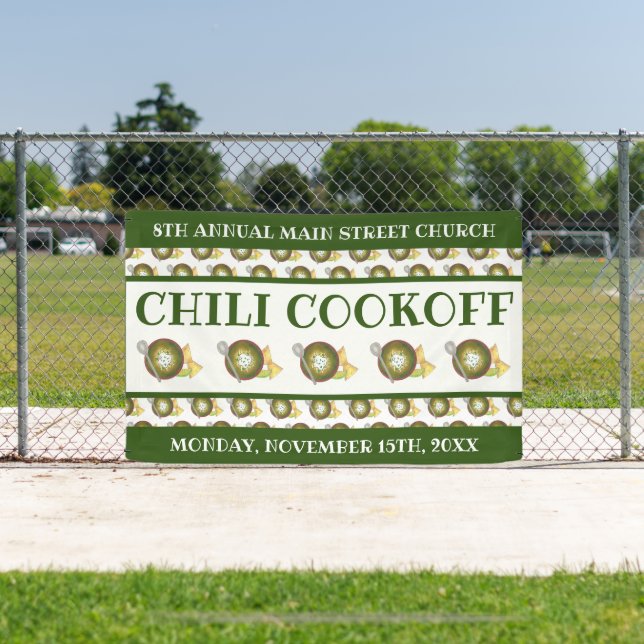Chili Chili Suppenkeks Wettbewerb Abendessen Banner (InSitu)