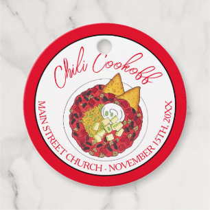 Chili Chili Suppenkeks Wettbewerb Abendessen Geschenkanhänger