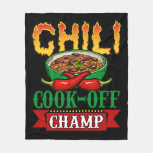 Chili Cook Off Champ Gewinner Fleecedecke