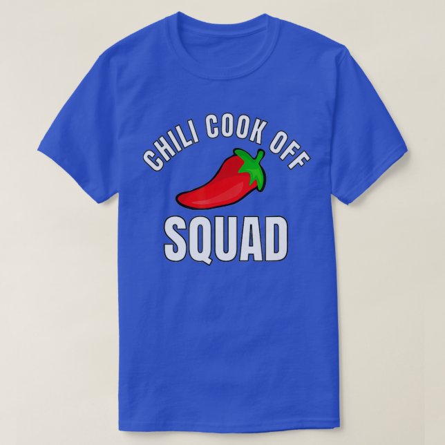 Chili Cook Off Squad Chili Contest Matching Teams T-Shirt (Design vorne)