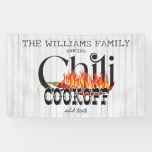 Chili Cookie Cook Off Contest Rustikales Party