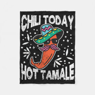 Chili Heute Hot Tamale Dabbing Mexikos Taco Pfeffe Fleecedecke