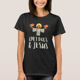 Chili Hund und Hot Dog Mann und Chili Con Carne Fo T-Shirt