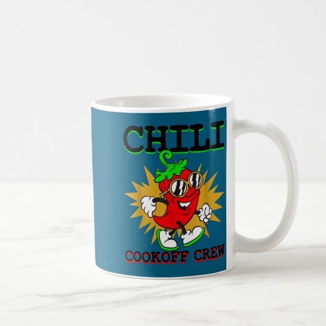 Chili-Koch-Crew Chili-Pfeffer-Kochen Kaffeetasse (Rechts)