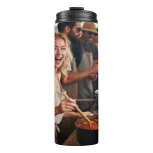 Chili-Koch-Wettbewerb Foto Anpassen Thermosbecher