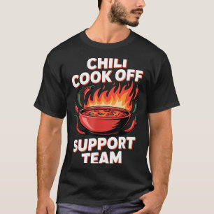 Chili-Koch-Wettbewerb Unterstützerteam Spicy Lover T-Shirt