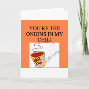 CHILI Liebhaber Feiertagskarte