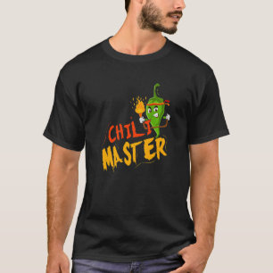 Chili Master Gewürzaroma Pfeffer Feinschmecker Foo T-Shirt